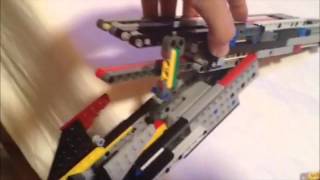 Lego Double Barrel ShotgunSawed Offworking brickshooter [upl. by Lieno]