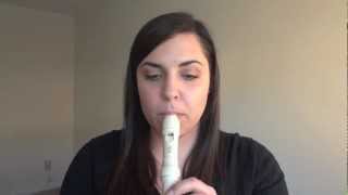 How to Play quotGquot On The Recorder [upl. by Newol260]