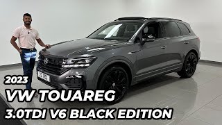 2023 Volkswagen Touareg 30TDI V6 Black Edition VAT Q [upl. by Aenel]