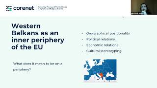 COREnet webinar Europe borders migration and religion A view from a periphery [upl. by Enej351]