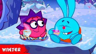 KikoRiki 2D  Winter Time ❄️ Best episodes collection  Cartoon for Kids [upl. by Macri379]