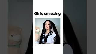 girls vs boys sneezing [upl. by Ama]