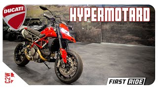 2019 Ducati Hypermotard  First Ride [upl. by Aoket]