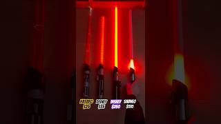 Comparing 4 Darth Vader Lightsabers [upl. by Atile]