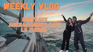 Nouveaux aménagements dans la cuisine  Weekly Vlog  Episode 4 [upl. by Bridie63]