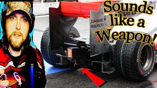 NASCAR Fan Reacts to Formula 1 Blown DiffuserExhaust Sound [upl. by Odlopoel]