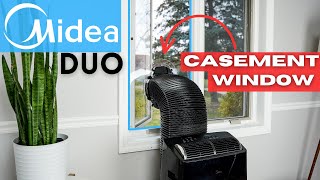 Midea Duo Casement Window Kit  How to vent a Portable AC [upl. by Seumas]