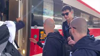 🛤️🚃 VIAGGIA CON NOI  In treno verso il debutto in SuperLega 202425 a Cisterna di Latina [upl. by Irrak913]