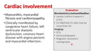 idiopathic inflammatory myopathies part 2 [upl. by Meenen]