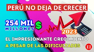 Imparable Crecimiento Perú Alcanza Nueva Cima en su Desarrollo Económico  PBI 🇵🇪 [upl. by Handbook]