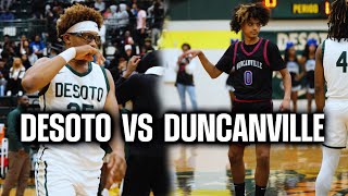 Duncanville vs Desoto Got Spicy Shelton Manning Beckham Black Kayden Edwards BJ Davis [upl. by Flint258]