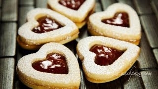 Linzer Cookies Recipe [upl. by Ennad]