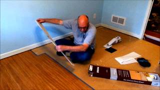 Installing Allure TrafficMaster Resilient Vinyl Flooring [upl. by Aiyotal301]