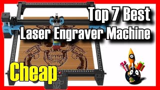 🔥🥇 TOP 7 BEST Laser Engraver Machines on Amazon 2024✅Cheap And Cutters For Beginners  Metal [upl. by Macfarlane]