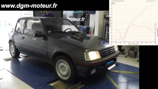 PEUGEOT 205 19L GTI 130ch  Dijon Gestion Moteur [upl. by Gleeson]