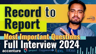 Record to Report Most Important Questions and Answer  R2R Full Interview 2024  Corporate Wala R2R [upl. by Adekam]