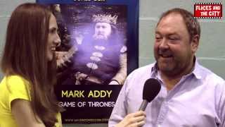 Game of Thrones Robert Baratheon Interview  Mark Addy [upl. by Enyledam]