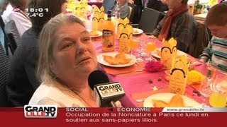 Nouvel An  Repas de fin dannée solidaire à Lille [upl. by Alduino]