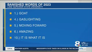 ‘GOAT’ tops school’s list of banished words for 2023 [upl. by Aretahs]