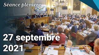 Revivez la séance plénière du 27 septembre [upl. by Sirahc]