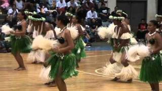 Aitutaki Fast Dance Cook Islands [upl. by Ellenrad]