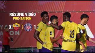 ASRTFC Le résumé vidéo de AS RomaTéFéCé 3ème match amical de la présaison estivale 20242025 [upl. by Lunetta]