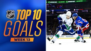 Top 10 Goals from Week 13  202324 NHL Season [upl. by Akina933]