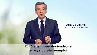 Une volonté pour la France  Clip de François Fillon [upl. by Seldun]