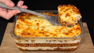 Die beste hausgemachte Lasagne Sie werden nie wieder Lasagne kaufen [upl. by Airdnaid]