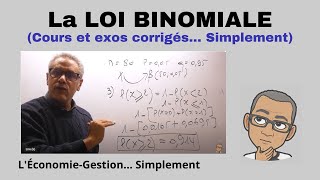 Apprendre la LOI BINOMIALE TDcorrigé Simplement [upl. by Rus]