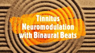 Tinnitus Cure with Neuromodulation and Binaural Beats Deep Theta Beta and Alpha for Meditation [upl. by Asyl]