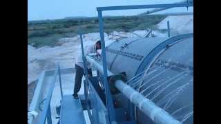 Silica Washing Turnkey Plant with Trommel ScreenAVI [upl. by Anertac]