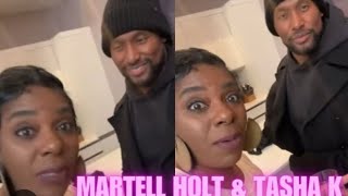 Tasha K Exclusive interview with Martell Holt Review [upl. by Allerim]