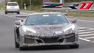 2025 Chevrolet Corvette ZR1 on Public Road and Track Part 3 [upl. by Anilos]