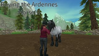 OMG THERE HERE Buying the Ardennes Horse [upl. by Filbert]