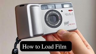 How to Load Film Rollei Prego Micron Ricoh R1 R1s GR1 Gr21 Tutorial for Film Loading analog camera [upl. by Helman]