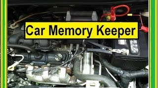 Car Memory Keeper How to change car batteries without losing Radio memory [upl. by Nasya706]