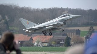 Der Eurofighter im Test in Payerne [upl. by Trabue]