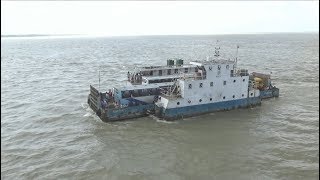 Daulatdia  Paturia Ferry Ghat Rajbari Bangladesh  Ferry amp Boat  HD [upl. by Chiaki]