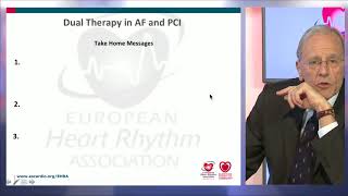 EHRA free webinar New data in anticoagulation for patients with AF and PCI [upl. by Sherburn]