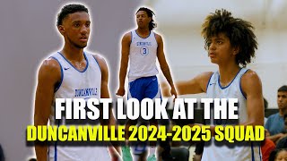 First Look at the 20242025 Duncanville Squad Dville vs Houston Legacy Sports TABC [upl. by Tranquada]