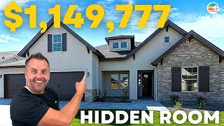 STUNNIING House Tour near Boise Idaho  HIDDEN ROOM [upl. by Siver677]