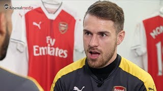 Aaron Ramsey looks like Liam Payne  Rapid Fire [upl. by Nnyroc]