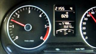 Fuel consumption test with Volkswagen Polo 12 TDI Bluemotion [upl. by Danna862]