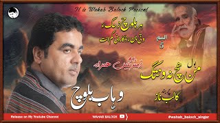 Man Ech Nawantag I Ghalib Naz I Wahab Baloch I Album 05 I Dambortage Hamrah I New balochi Song 2024 [upl. by Reppiks]