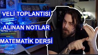 Elraenn Okuduğu Zamanları Anlatıyor Veli ToplantısıEğitim Sistemi [upl. by Ahseret350]