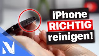 iPhone lädt nicht Lautsprecher leise  So reinigst du dein iPhone RICHTIG  NilsHendrik Welk [upl. by Ekusoyr]