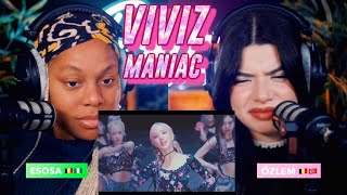 VIVIZ 비비지  MANIAC MV reaction [upl. by Oeflein]