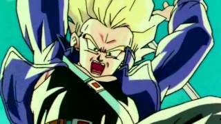 Dragon Ball Z  Trunks Kills Freeza Japanese Broadcast Audio [upl. by Eirrol]