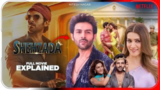 Shehzada 2023 Film Explained In Hindi  Netflix Shehzada Movie In हिंदी  Hitesh Nagar [upl. by Arymahs]